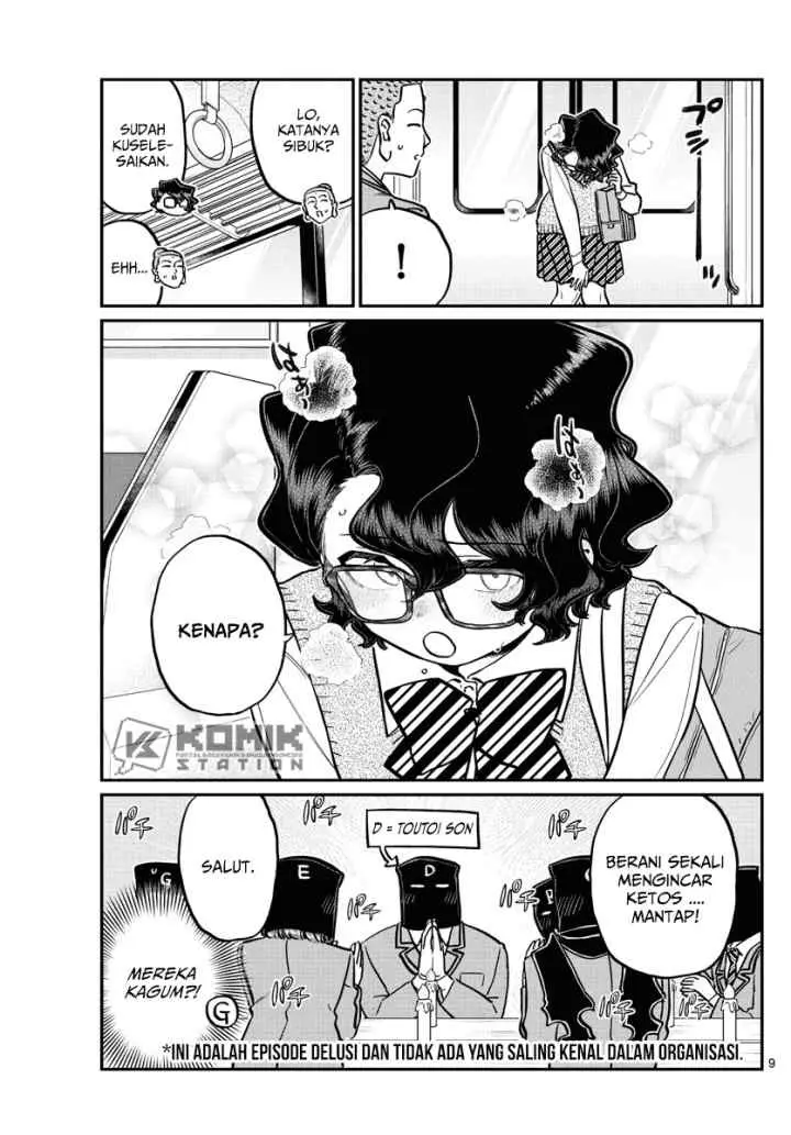 Komi-san wa Komyushou Desu chapter 250 halaman 10