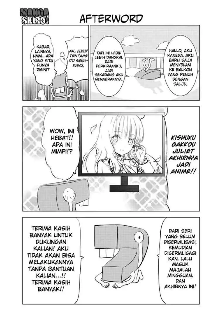 Kishuku Gakkou no Juliet chapter 40.5 halaman 5
