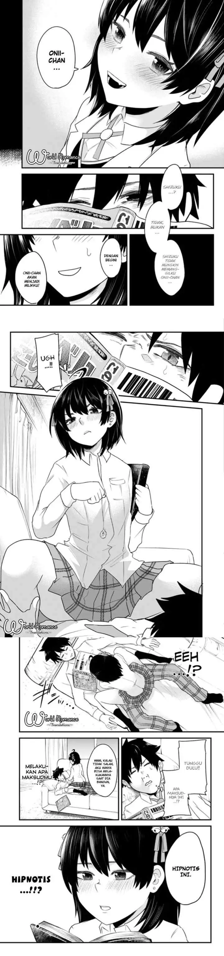 Mainichi Shine Shine Itte Kuru Gimai ga, Ore ga Nete Iru Suki ni Saimin-jutsu de Hore Saseyou to Shite Kurundakedo…! chapter 1 halaman 6