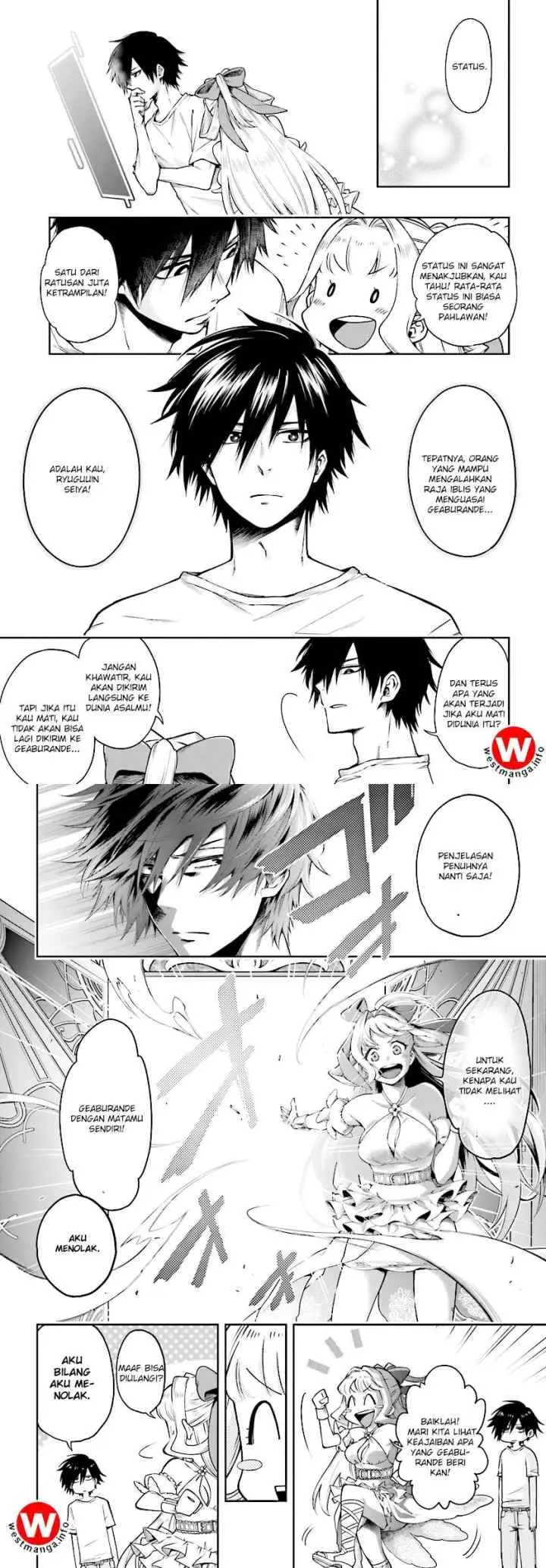 Kono Yuusha ga Ore Tueee Kuse ni Shinchou Sugiru chapter 1 halaman 9
