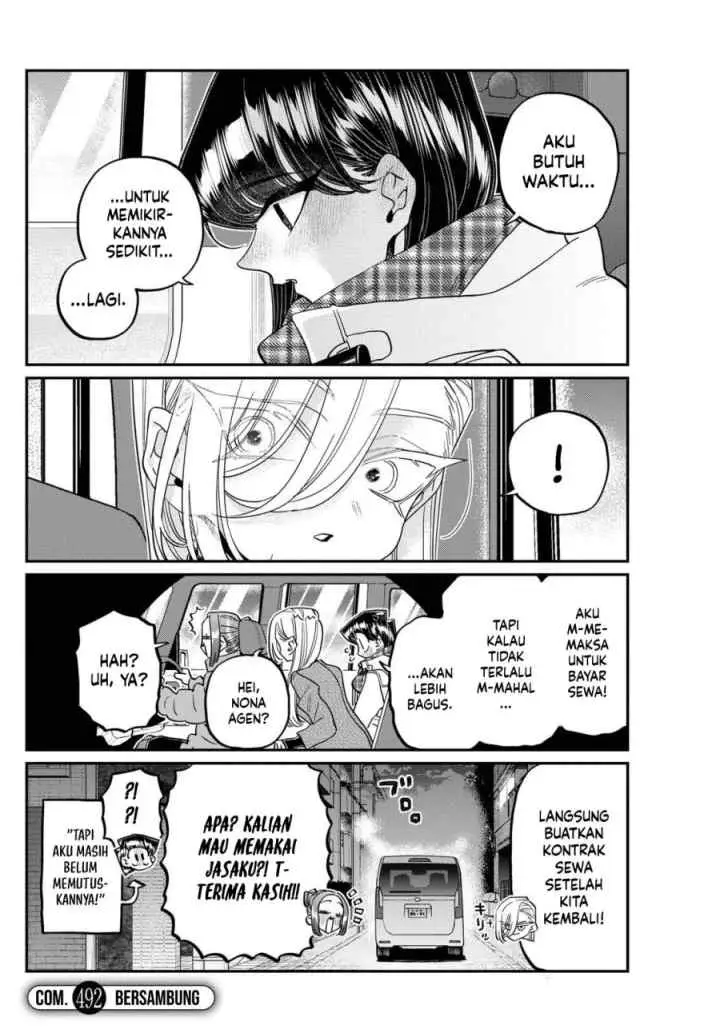 Komi-san wa Komyushou Desu chapter 492 halaman 19