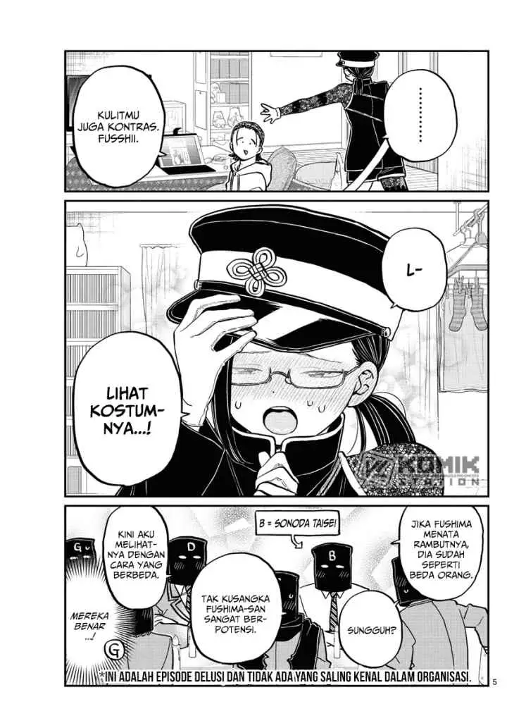 Komi-san wa Komyushou Desu chapter 250 halaman 6