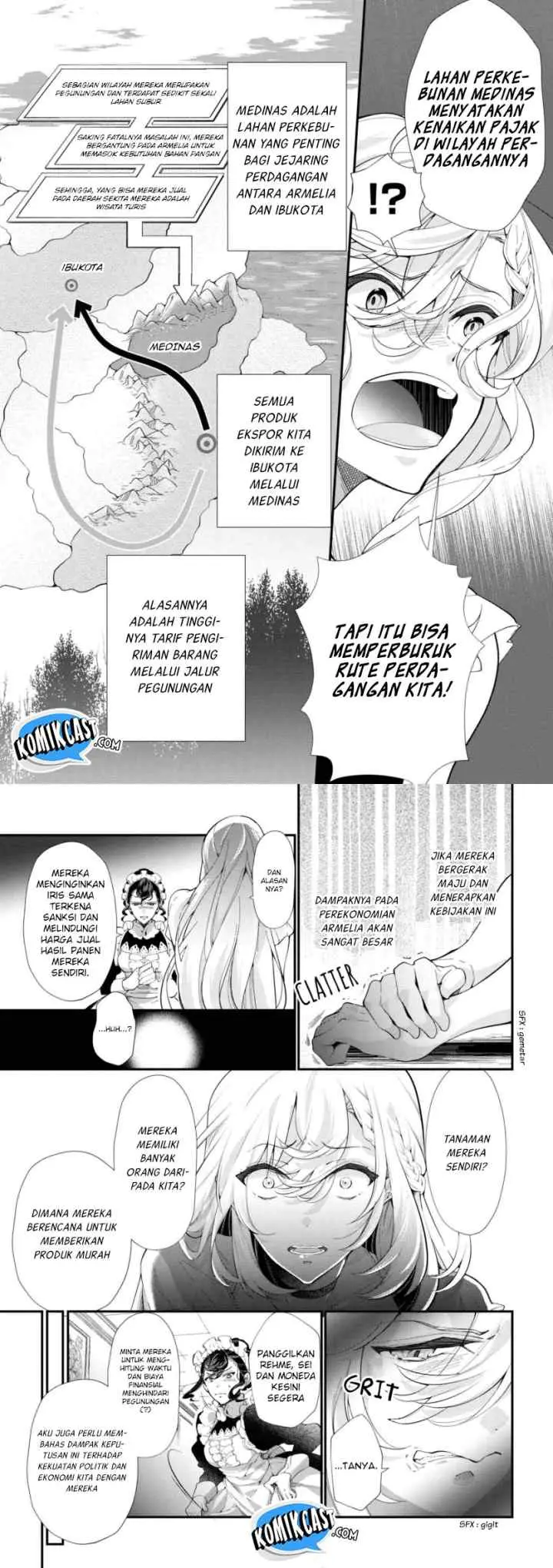 Koushaku Reijou no Tashinami chapter 43 halaman 4
