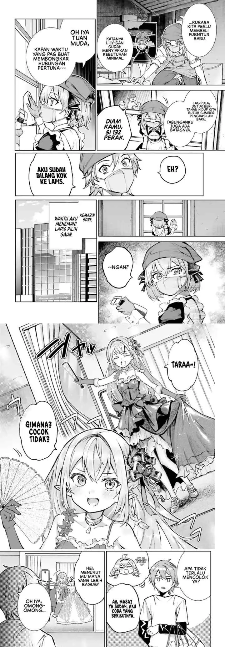 Danshi Kinsei Game Sekai de Ore ga Yarubeki Yuiitsu no Koto - Yuri no Ma ni Hasamaru Otoko to Shite Tensei shite shimaimashita chapter 14 halaman 9
