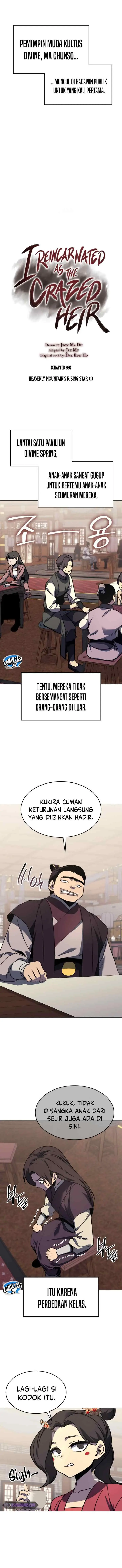 I Reincarnated As the Crazed Heir chapter 99 halaman 11