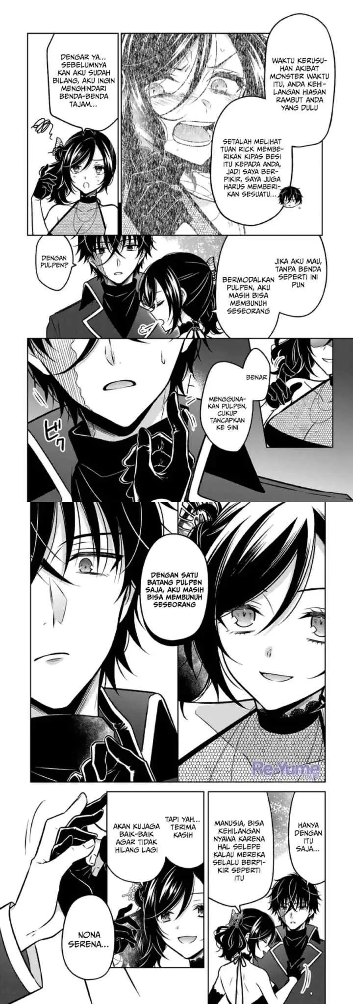 Moto Ansatsusha, Tensei shita Kizoku no Reijou ni narimashita chapter 28 halaman 8