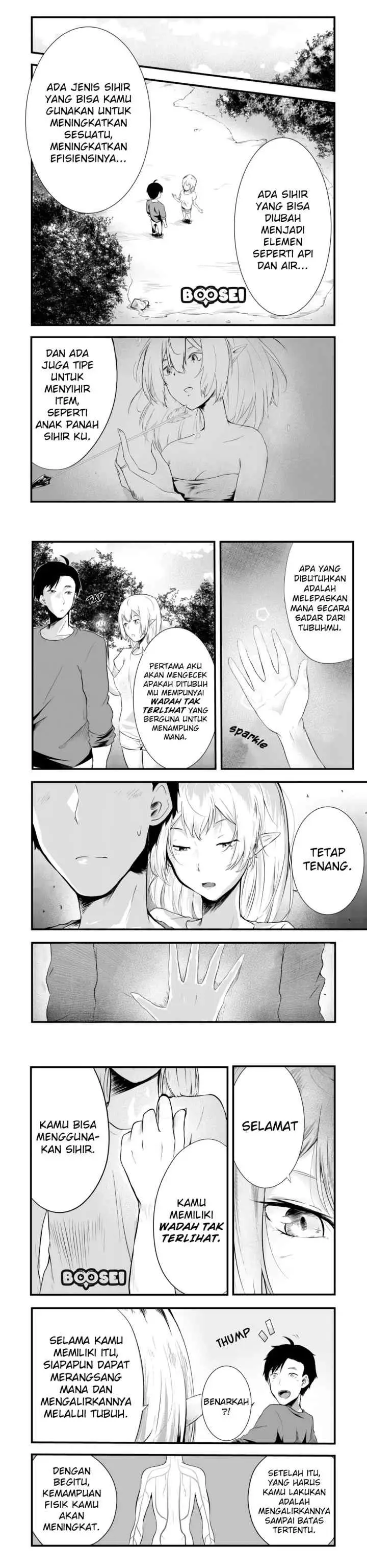 Mujintou De Elf to Kyoudou Seikatsu chapter 2 halaman 7