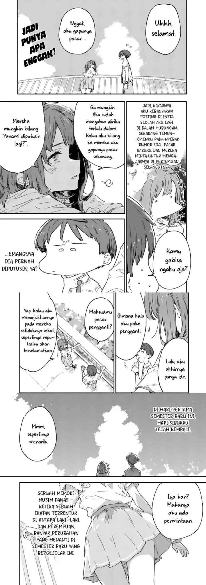 Make Heroine ga Oosugiru! chapter 21.5 halaman 7