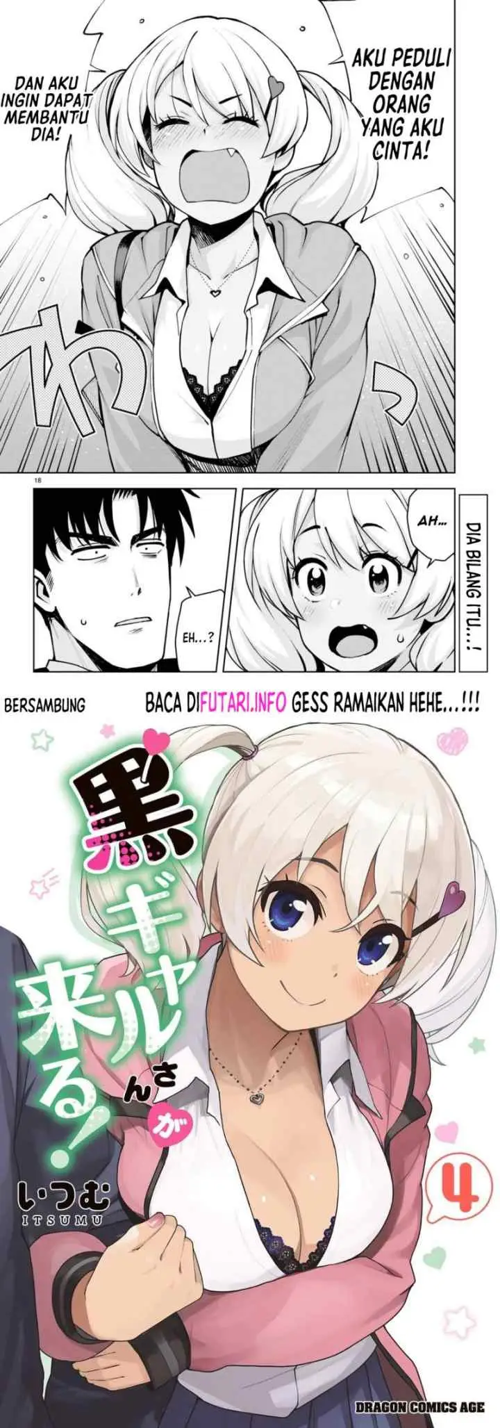 Kuro Gyaru-san ga Kuru! chapter 30 halaman 10
