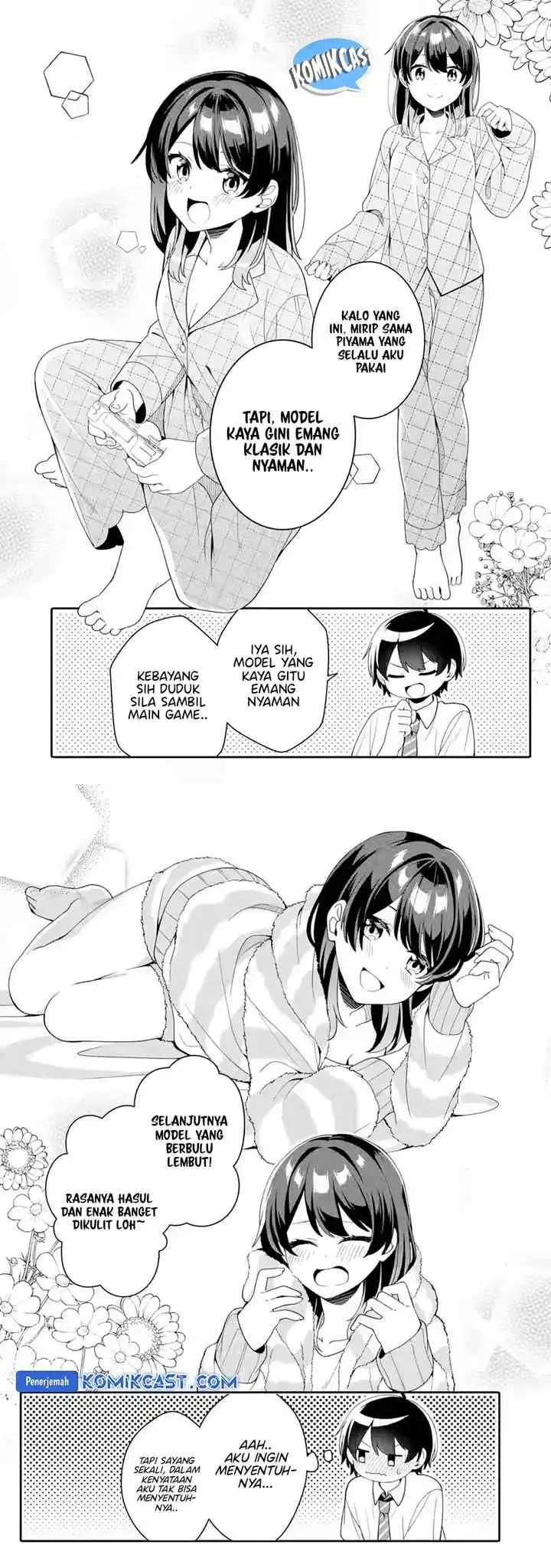 Muboubi Kawaii Pajama Sugata no Bishoujo to Heya de Furikiri chapter 3 halaman 8