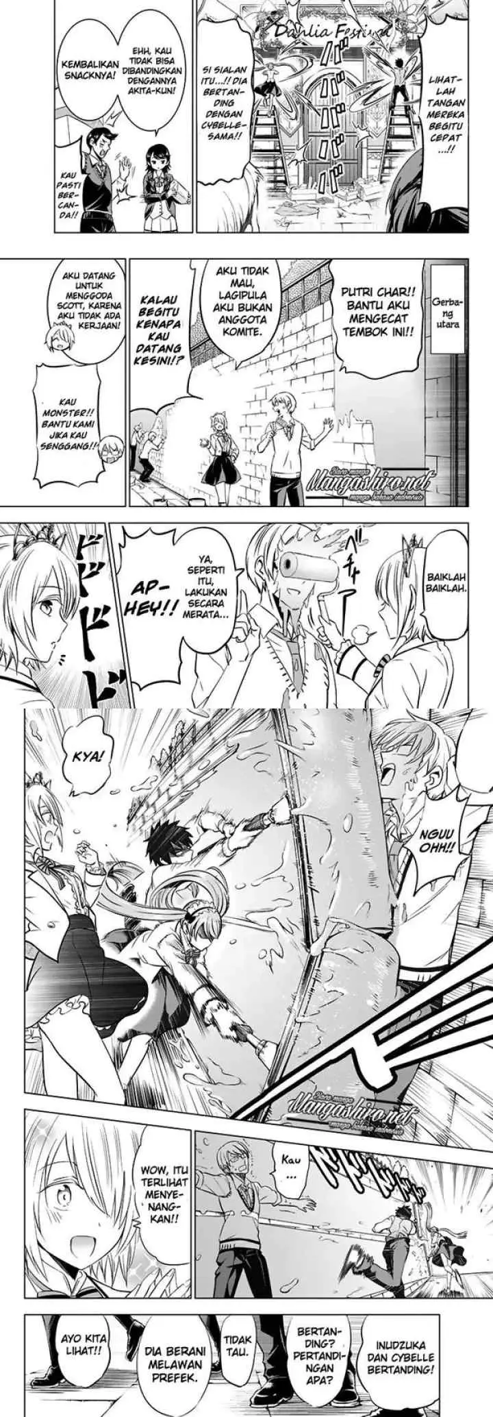 Kishuku Gakkou no Juliet chapter 37 halaman 8