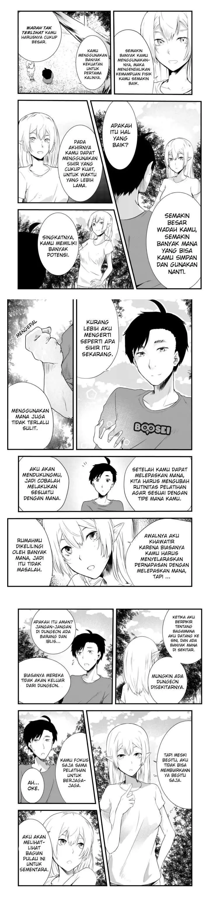 Mujintou De Elf to Kyoudou Seikatsu chapter 2 halaman 10