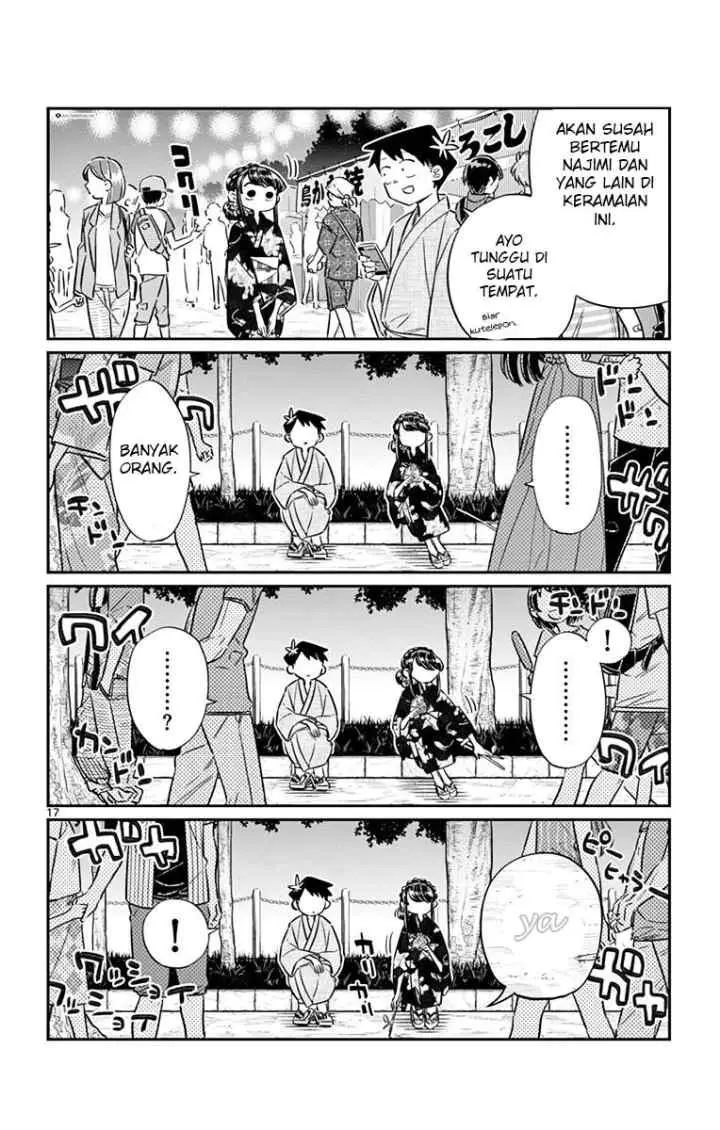 Komi-san wa Komyushou Desu chapter 47 halaman 17