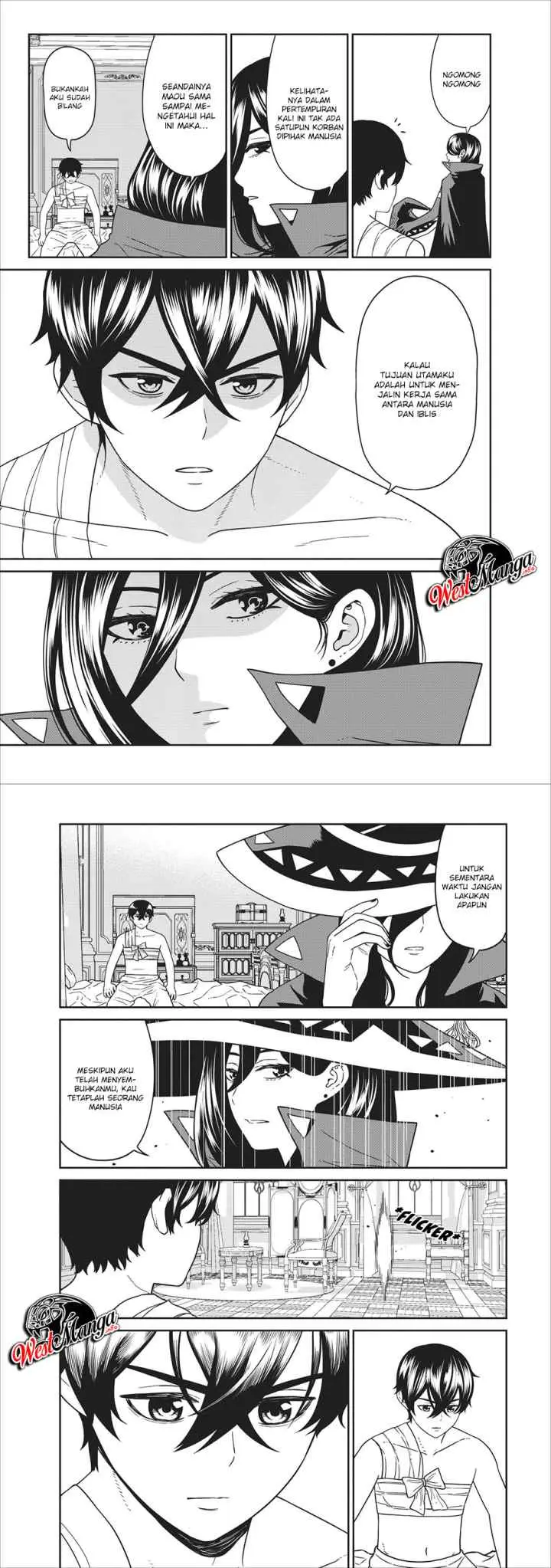 Maou Gun Saikyou no Majutsushi wa Ningen datta chapter 4 halaman 4