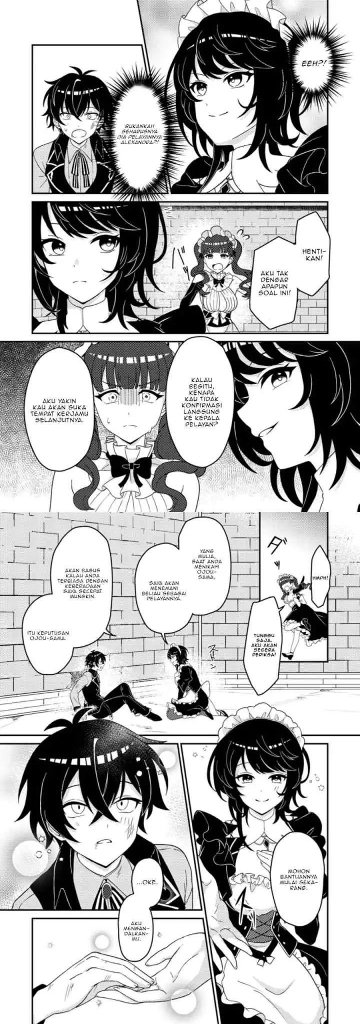 Munou no Akudou Ouji wa Ikinokoritai ~Ren'ai RPG no Akuyaku Mob ni Tensei Shita kedo, Gensaku Mushi shite Saikyou o Mezasu~ chapter 2 halaman 8