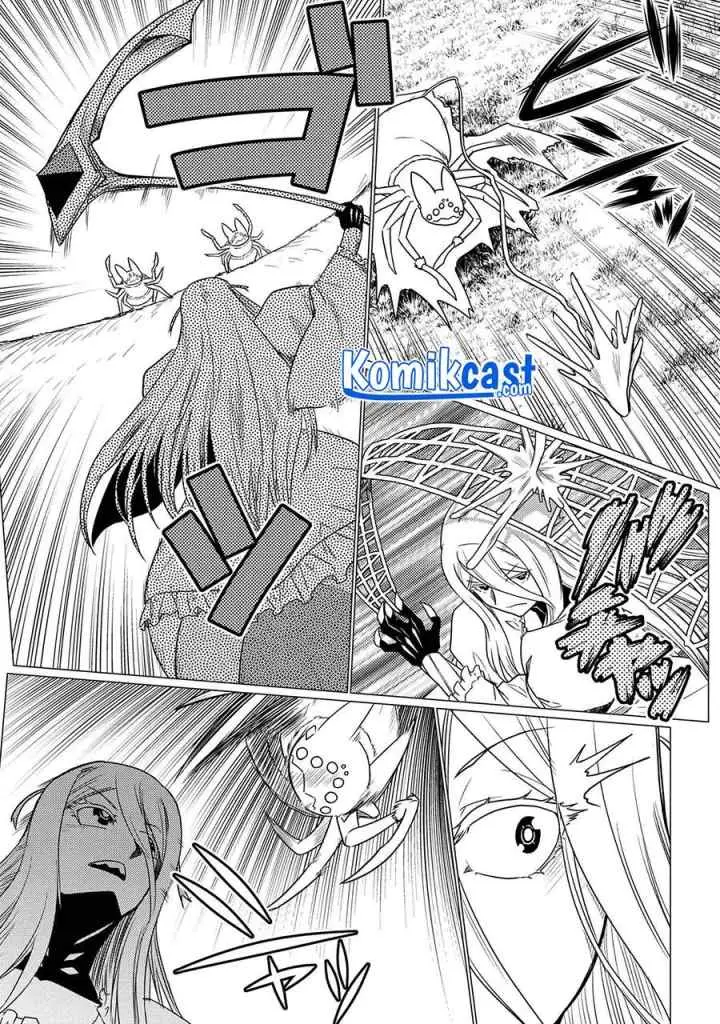 Kumo Desu ga Nani ka? Daily Life of the Four Spider Sisters chapter 57.2 halaman 9