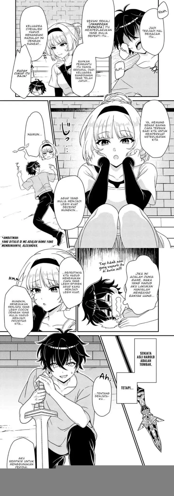 Munou no Akudou Ouji wa Ikinokoritai ~Ren'ai RPG no Akuyaku Mob ni Tensei Shita kedo, Gensaku Mushi shite Saikyou o Mezasu~ chapter 3 halaman 8
