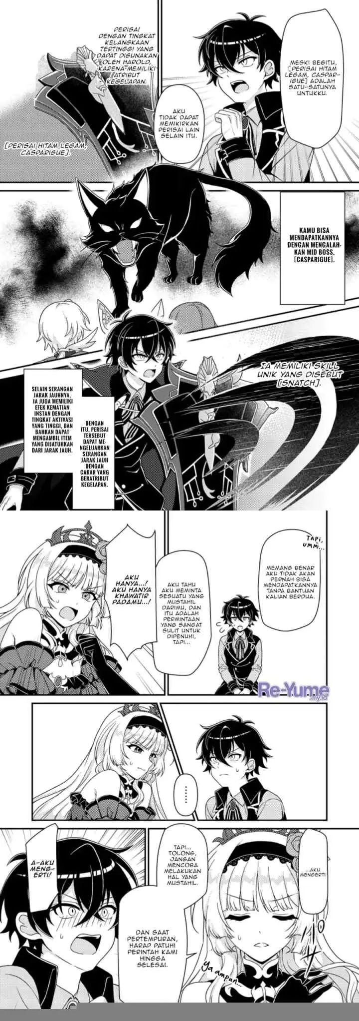 Munou no Akudou Ouji wa Ikinokoritai ~Ren'ai RPG no Akuyaku Mob ni Tensei Shita kedo, Gensaku Mushi shite Saikyou o Mezasu~ chapter 3 halaman 12