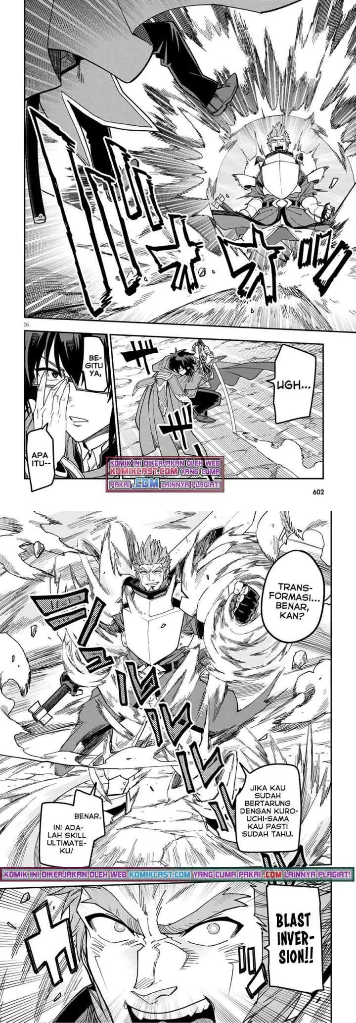 Konjiki no Moji Tsukai: Yuusha Yonin ni Makikomareta Unique Cheat chapter 81 halaman 15