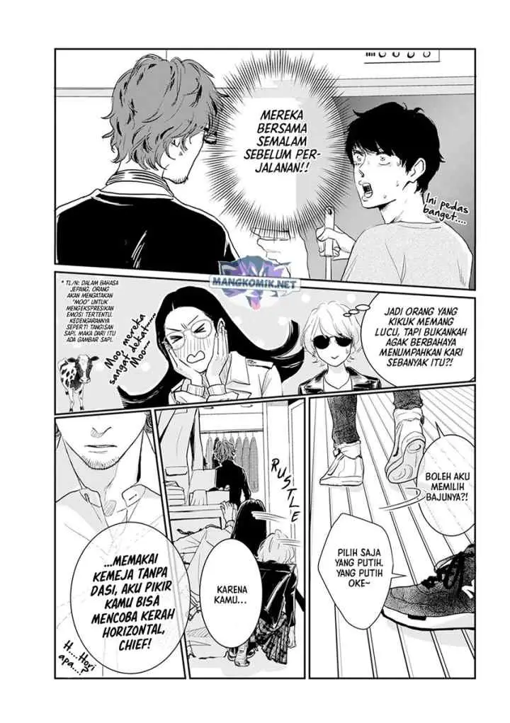 Me no Doku Sugiru Shokuba no Futari chapter 9.5 halaman 11