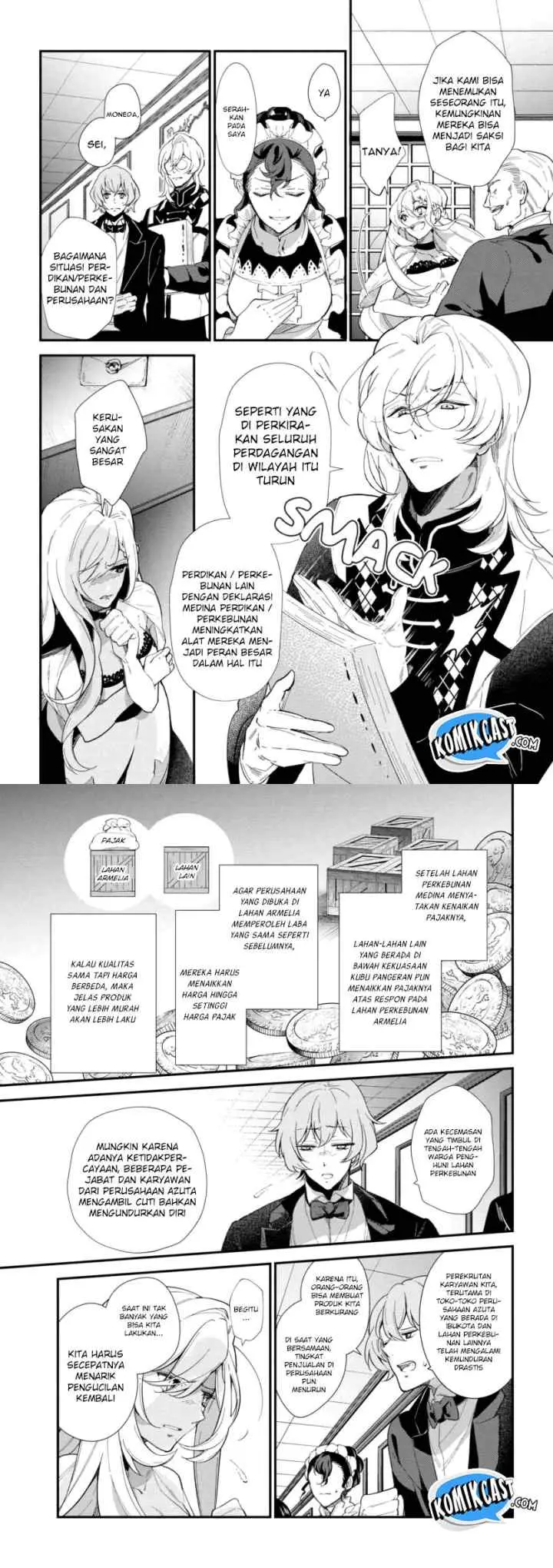 Koushaku Reijou no Tashinami chapter 43 halaman 6