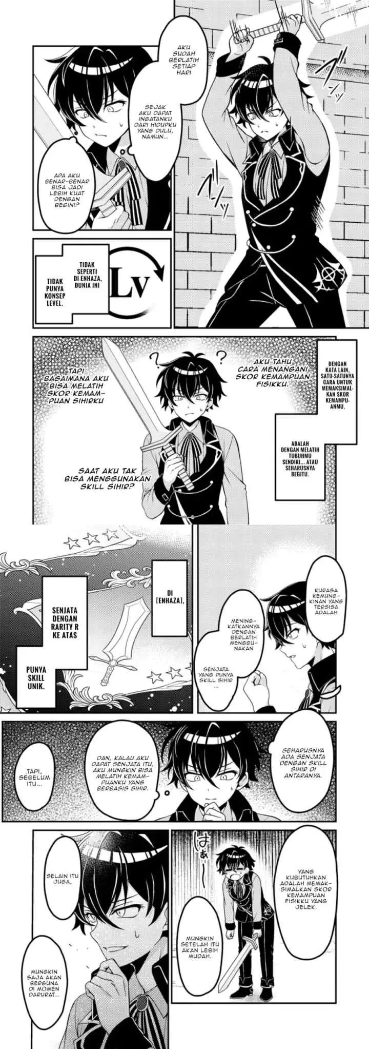 Munou no Akudou Ouji wa Ikinokoritai ~Ren'ai RPG no Akuyaku Mob ni Tensei Shita kedo, Gensaku Mushi shite Saikyou o Mezasu~ chapter 2 halaman 4