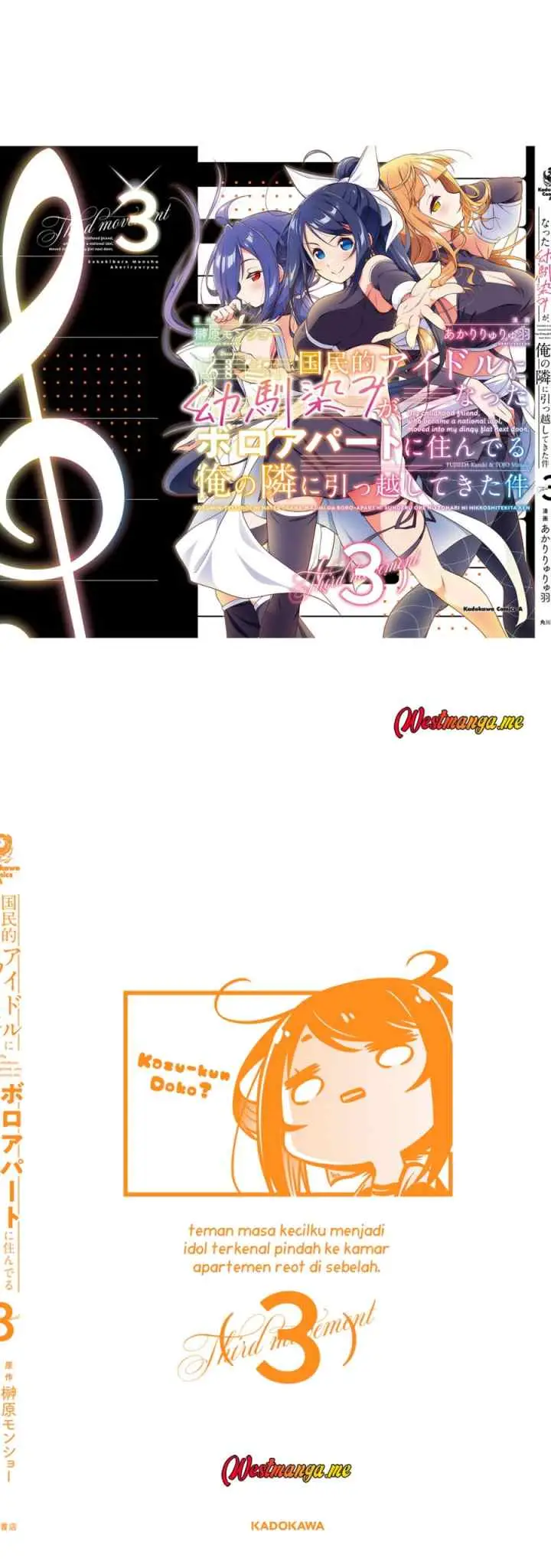 Kokuminteki Idol ni natta Osananajimi ga, Boro Apartment ni Sunderu Ore no Tonari ni Hikkoshite Kita Ken chapter 15 halaman 19