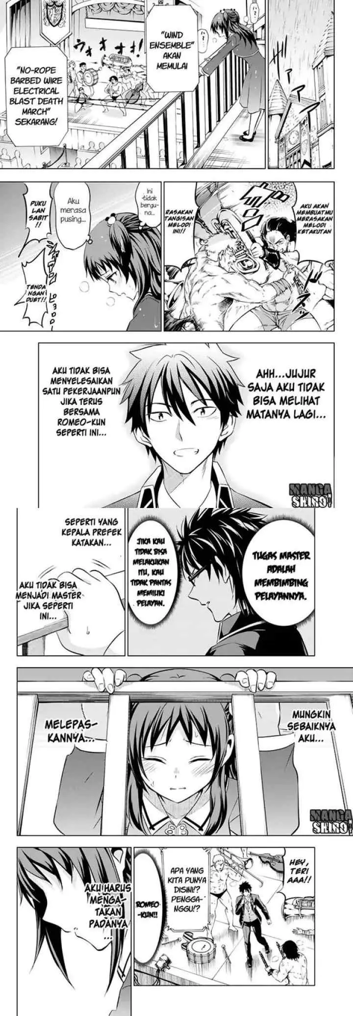 Kishuku Gakkou no Juliet chapter 39 halaman 6