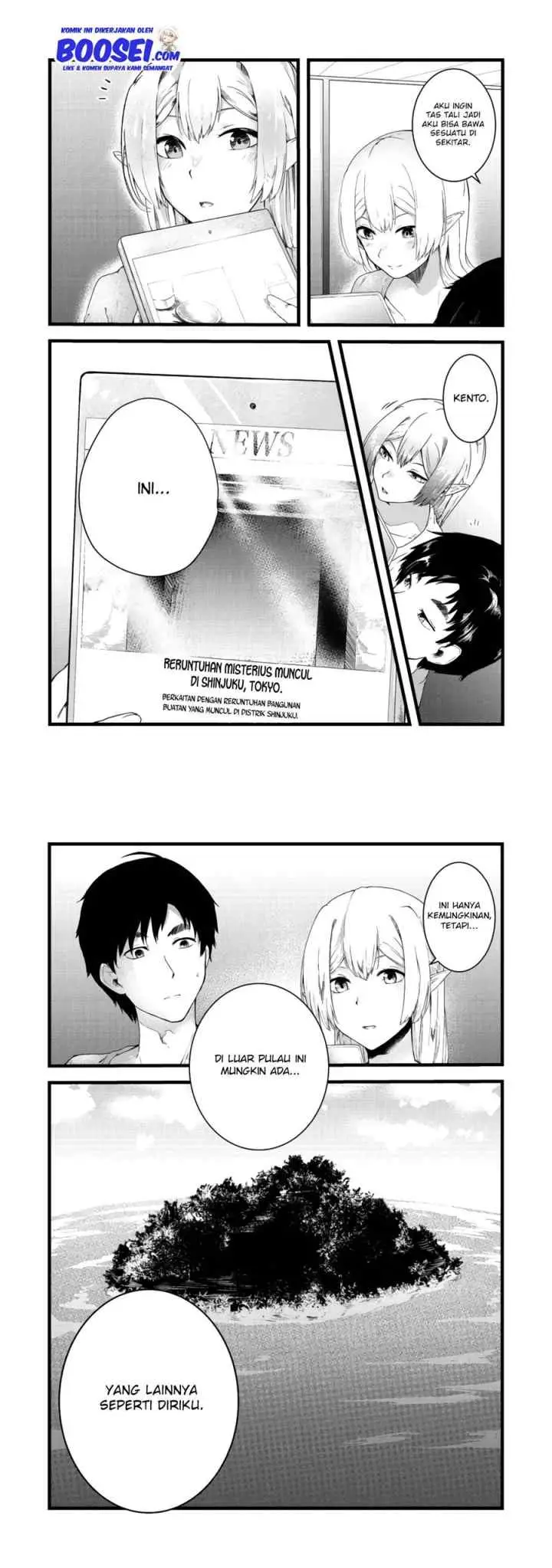 Mujintou De Elf to Kyoudou Seikatsu chapter 4.2 halaman 10