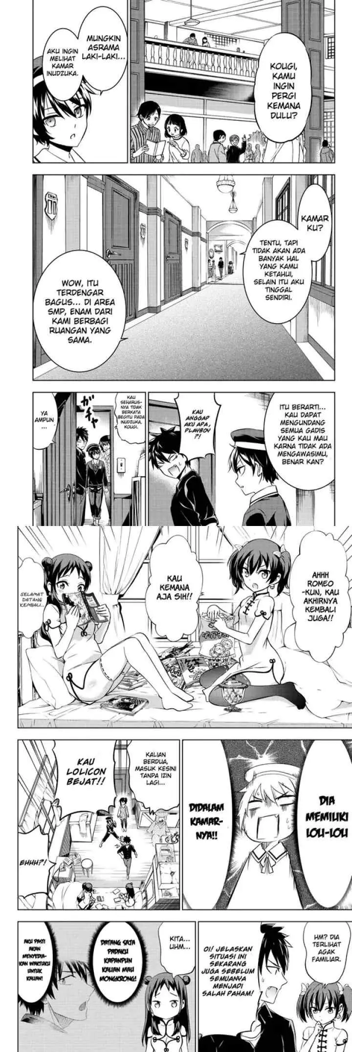 Kishuku Gakkou no Juliet chapter 45 halaman 7