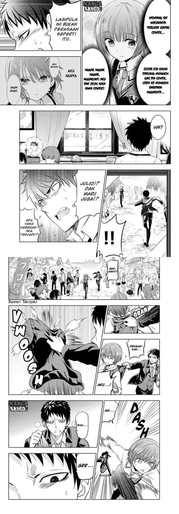 Kishuku Gakkou no Juliet chapter 40 halaman 6