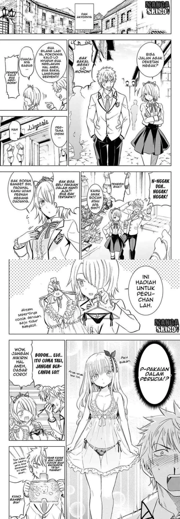 Kishuku Gakkou no Juliet chapter 14 halaman 8