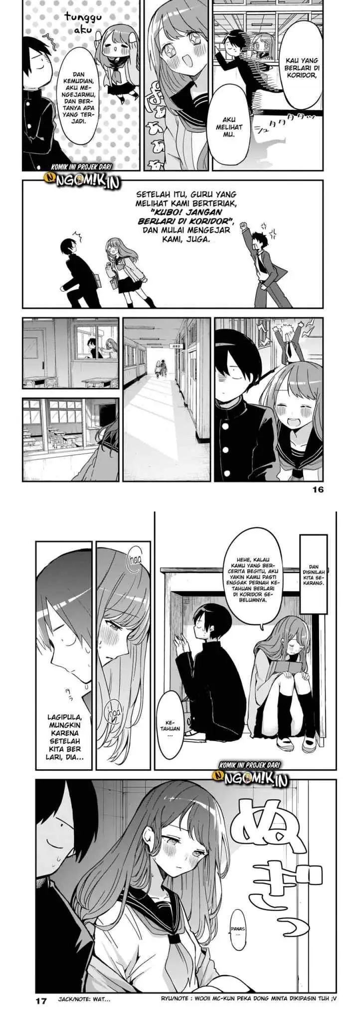 Kubo-san wa Boku (Mobu) wo Yurusanai chapter 14.5 halaman 4