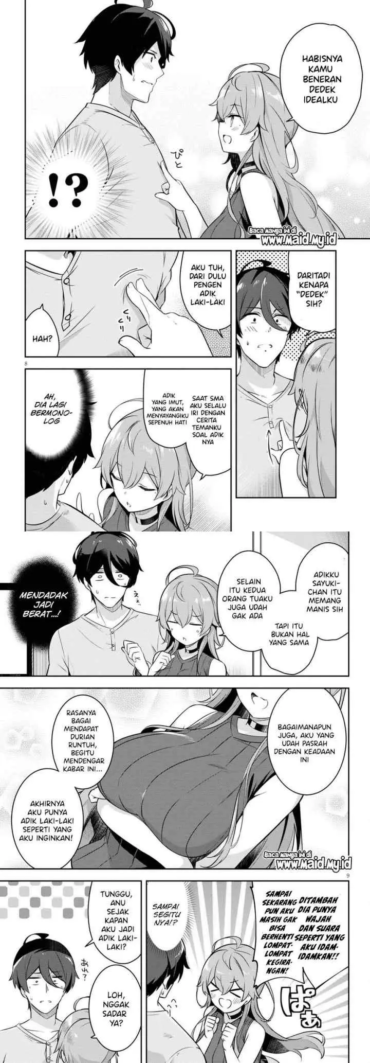 Kyuu ni Ane ga Dekimashite! chapter 1 halaman 7