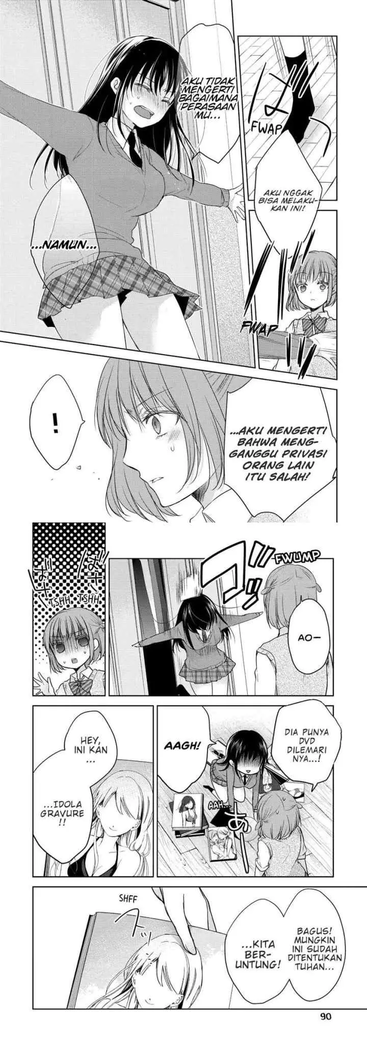Midara na Ao-chan wa Benkyou ga Dekinai chapter 8 halaman 14