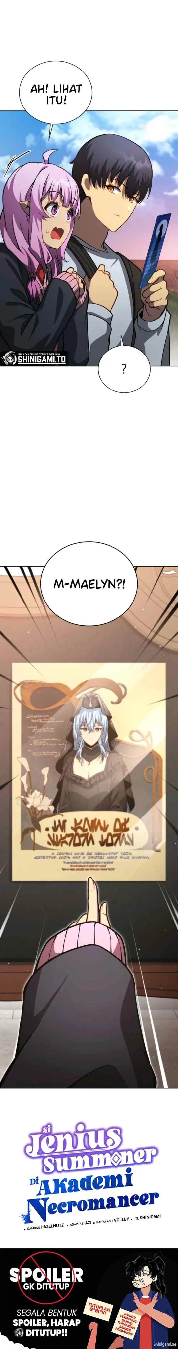 Necromancer Academy's Genius Summoner chapter 179 halaman 18