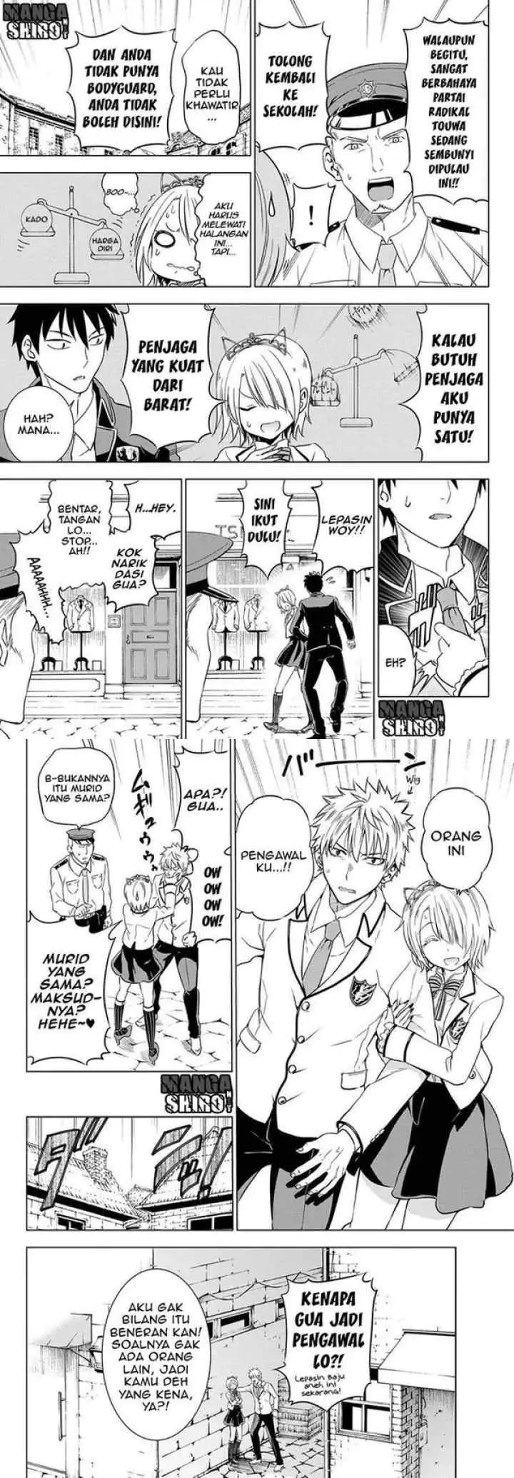 Kishuku Gakkou no Juliet chapter 14 halaman 6