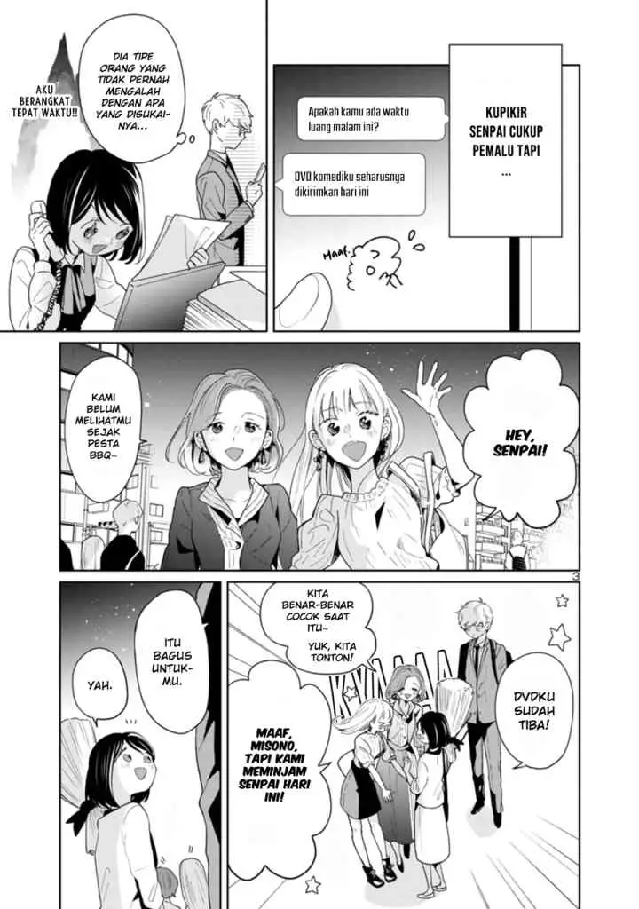 Majo Senpai Nippou chapter 50 halaman 4