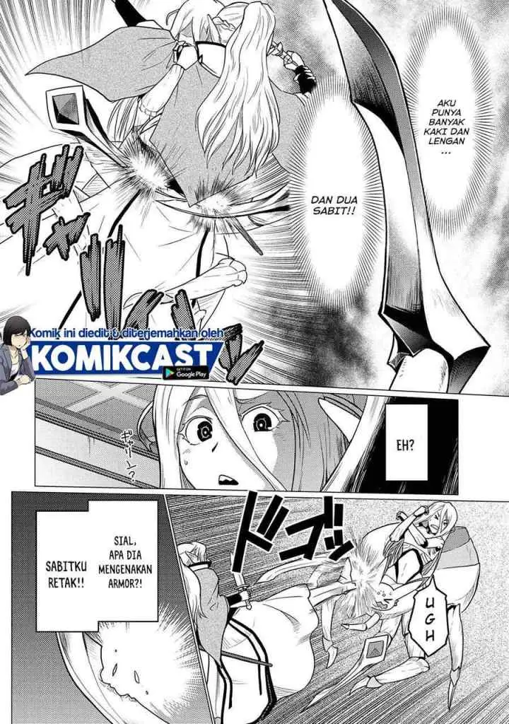 Kumo Desu ga Nani ka? Daily Life of the Four Spider Sisters chapter 52.2 halaman 17