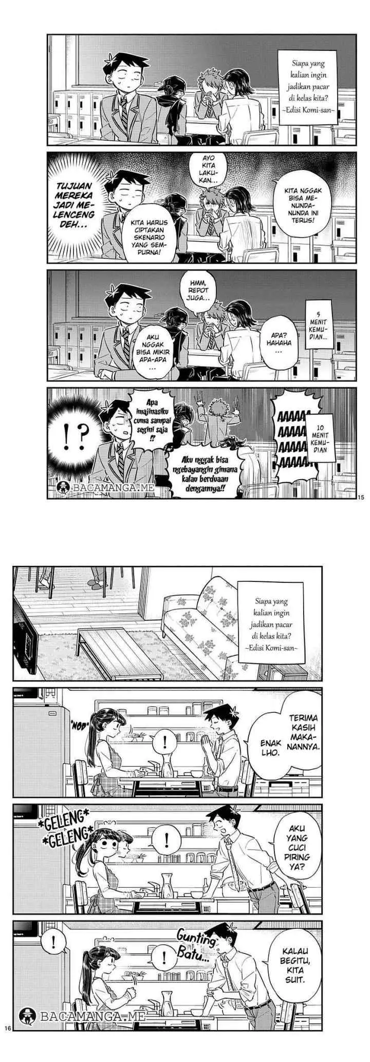 Komi-san wa Komyushou Desu chapter 75 halaman 8