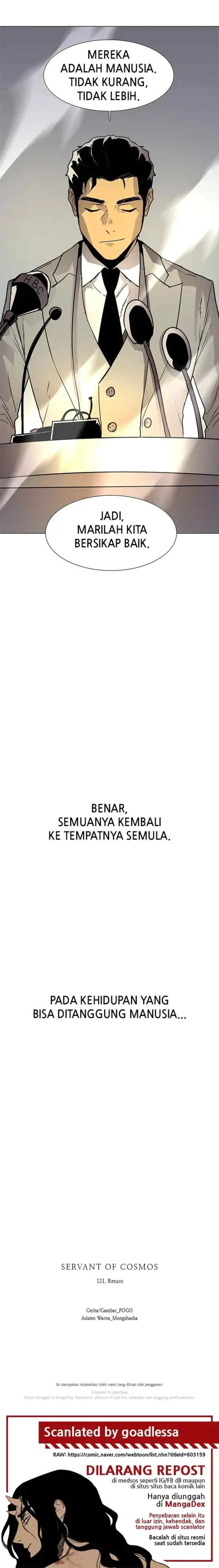 LESSA - Servant of Cosmos chapter 121 halaman 18