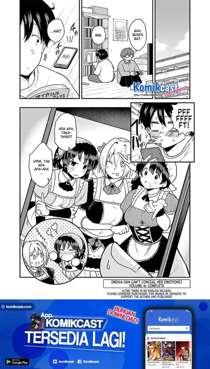 Meika-san Can't Conceal Her Emotions chapter 50 halaman 7