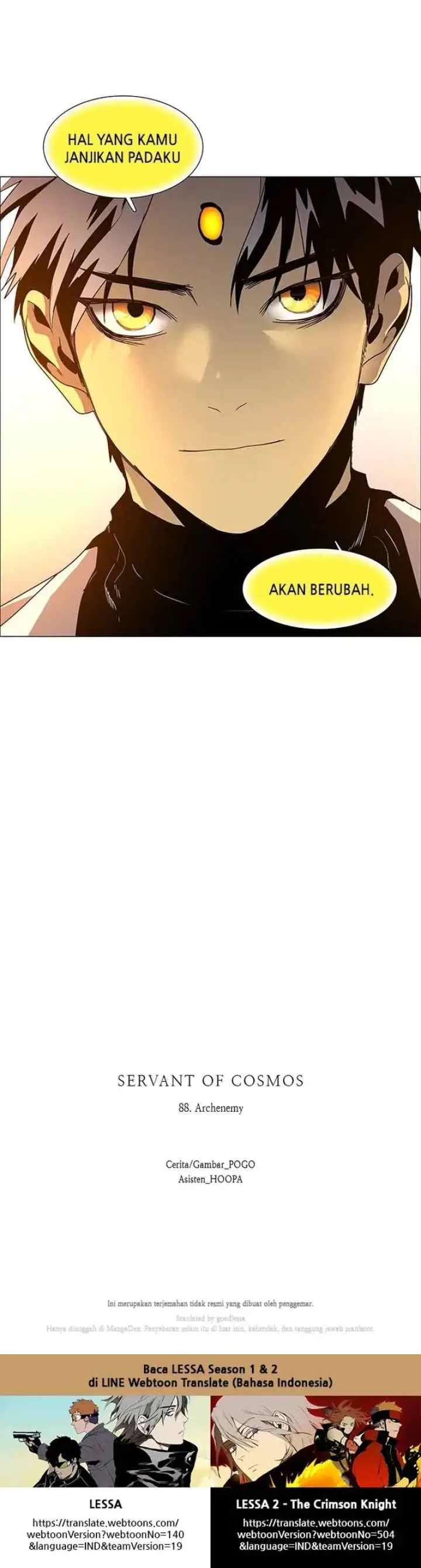 LESSA - Servant of Cosmos chapter 88 halaman 19