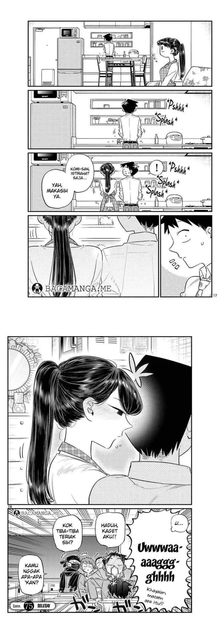 Komi-san wa Komyushou Desu chapter 75 halaman 9