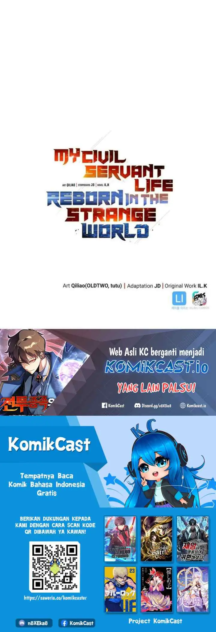 My Civil Servant Life Reborn in the Strange World chapter 64 halaman 17