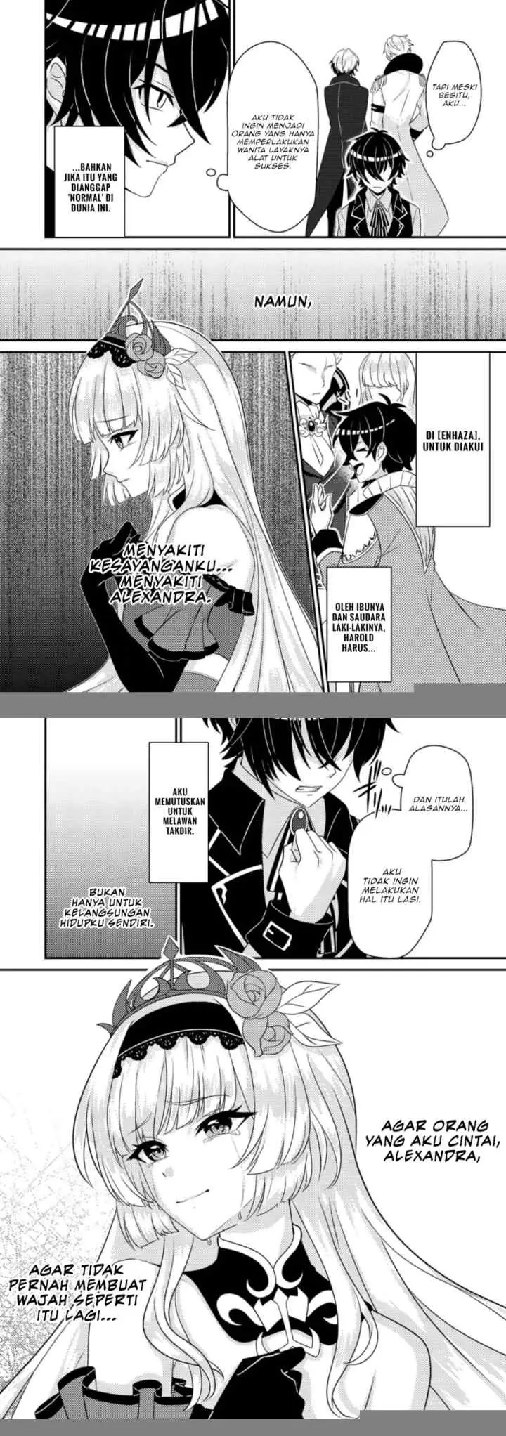 Munou no Akudou Ouji wa Ikinokoritai ~Ren'ai RPG no Akuyaku Mob ni Tensei Shita kedo, Gensaku Mushi shite Saikyou o Mezasu~ chapter 3 halaman 5