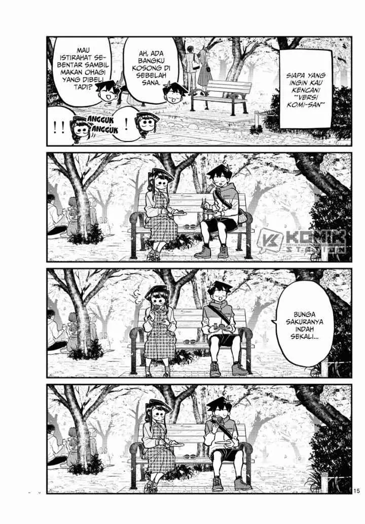 Komi-san wa Komyushou Desu chapter 250 halaman 17