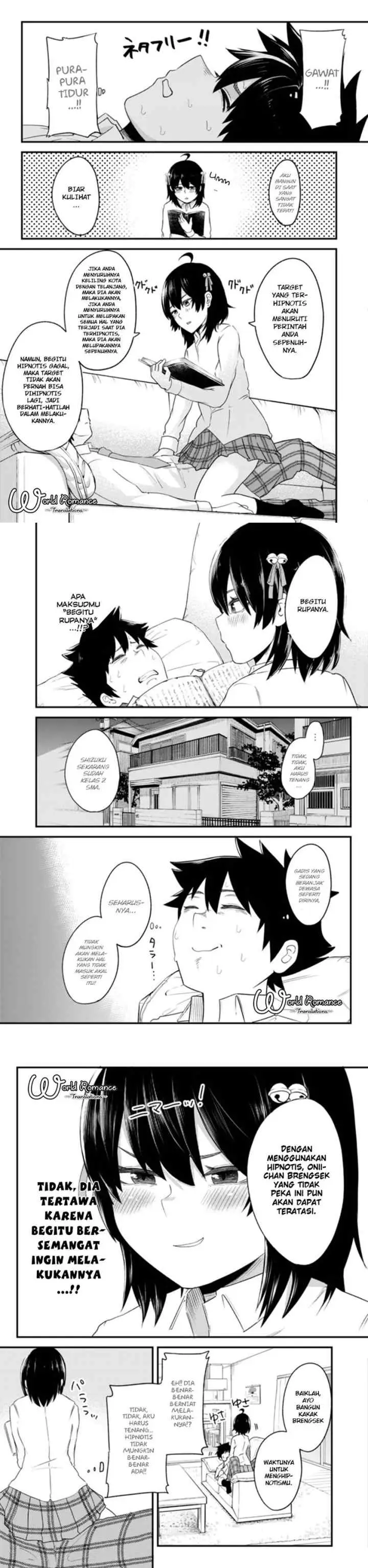 Mainichi Shine Shine Itte Kuru Gimai ga, Ore ga Nete Iru Suki ni Saimin-jutsu de Hore Saseyou to Shite Kurundakedo…! chapter 1 halaman 7
