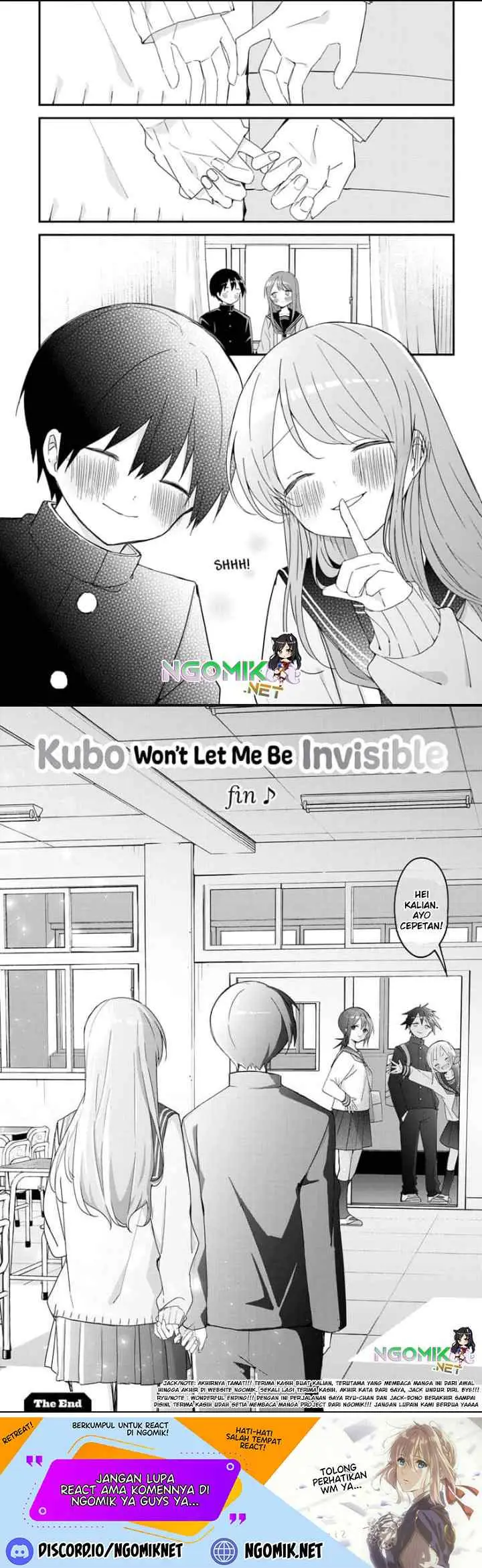 Kubo-san wa Boku (Mobu) wo Yurusanai chapter 144 halaman 10