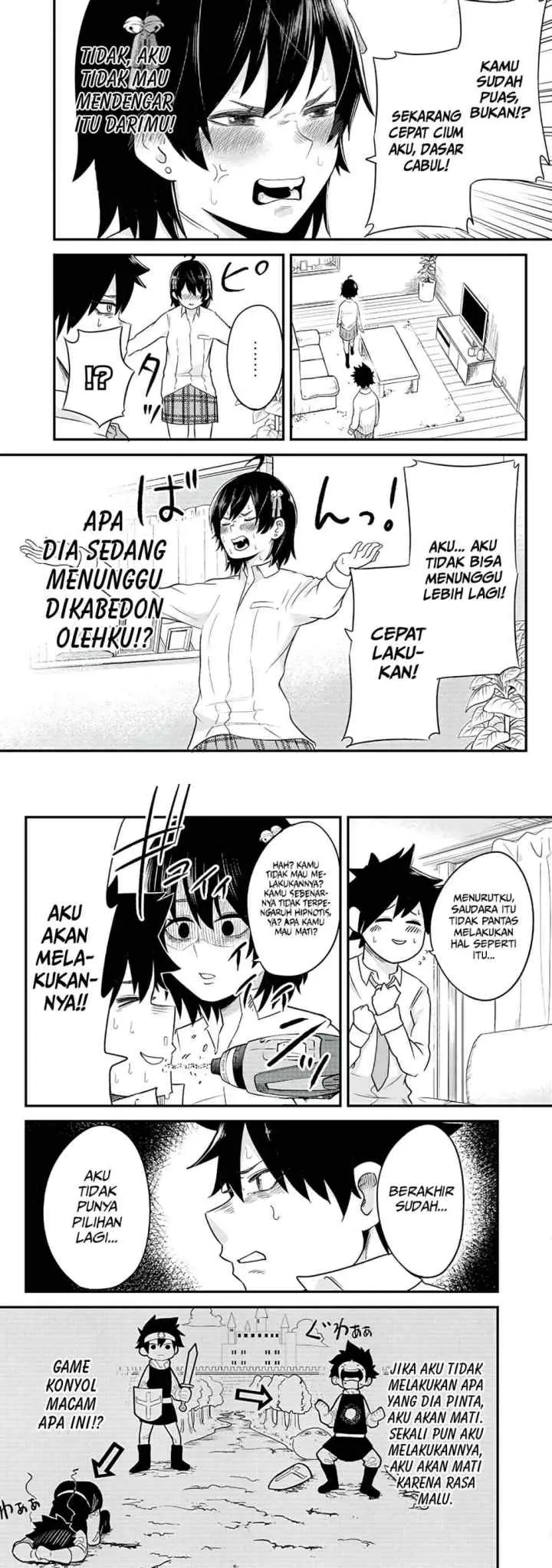 Mainichi Shine Shine Itte Kuru Gimai ga, Ore ga Nete Iru Suki ni Saimin-jutsu de Hore Saseyou to Shite Kurundakedo…! chapter 2 halaman 7